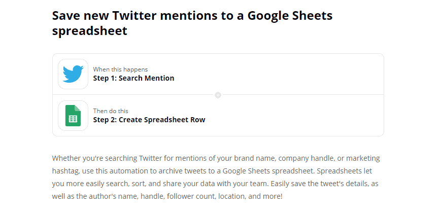 Save Twitter mentions for retargeting later as part of your nonprofit social media strategy.