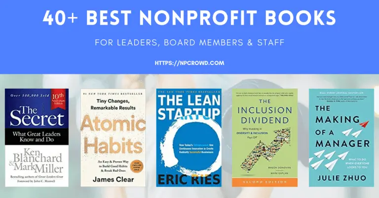 40+ Best Nonprofit Books for Leaders, Board Members, and Staff 19 40+ Best Nonprofit Books for Leaders, Board Members, and Staff