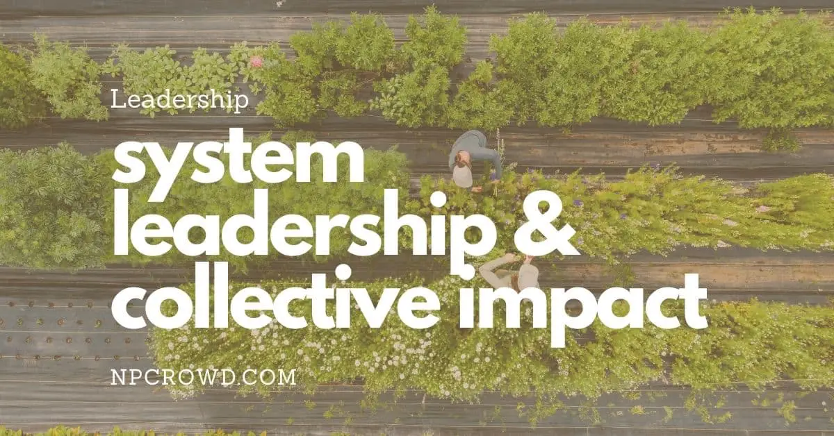 System Leadership - Collective Impact Tool For Nonprofits