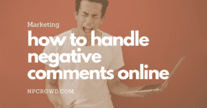 7 Tips to handle negative online comments