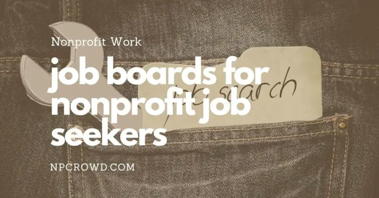Find A Nonprofit Job: Job Search Sites To Use In 2023