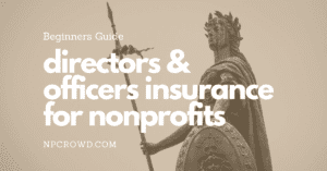 D&O Liability Insurance For Nonprofits