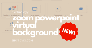 Zoom – PowerPoint Sharing As Virtual Background- Hybrid Meetings