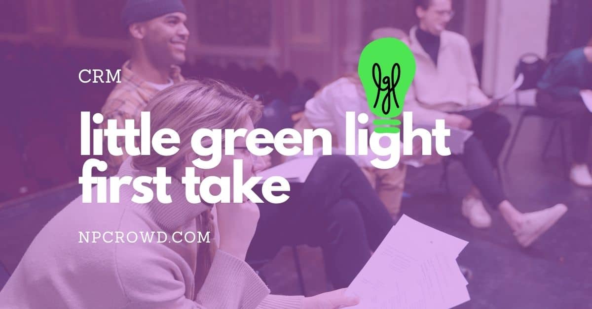 Little Green Light Nonprofit CRM Review