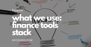 nonprofit finance tools stack - what we use